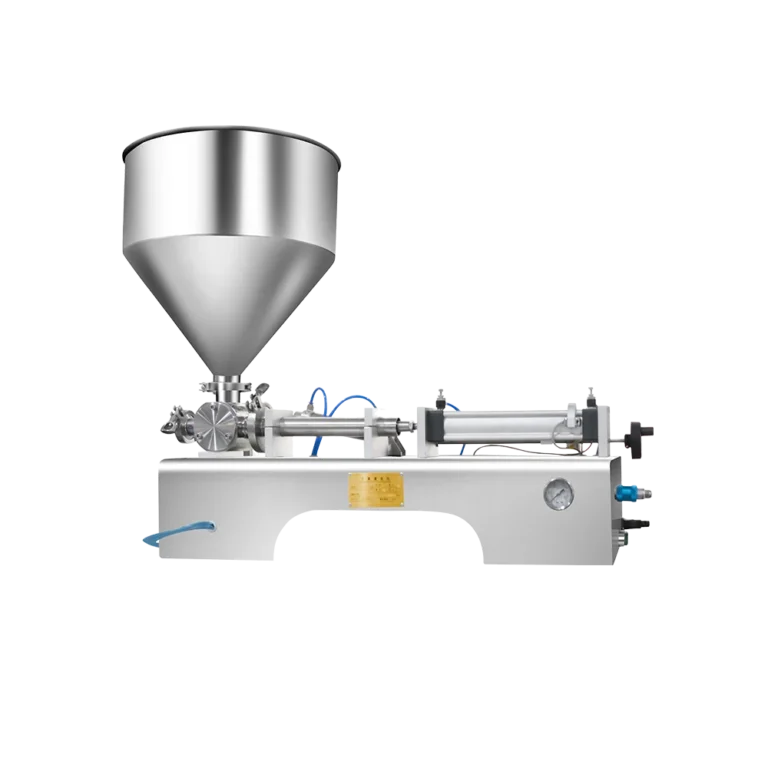 Stainless steel liquid metering pump with conical hopper for precise liquid dosing