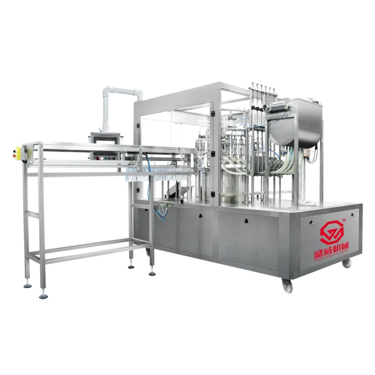 SW-CCS6 spout pouch filling and capping machine