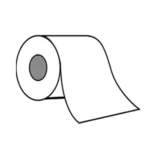 Roll film loading step — film feeds from roll through tension rollers into the forming collar