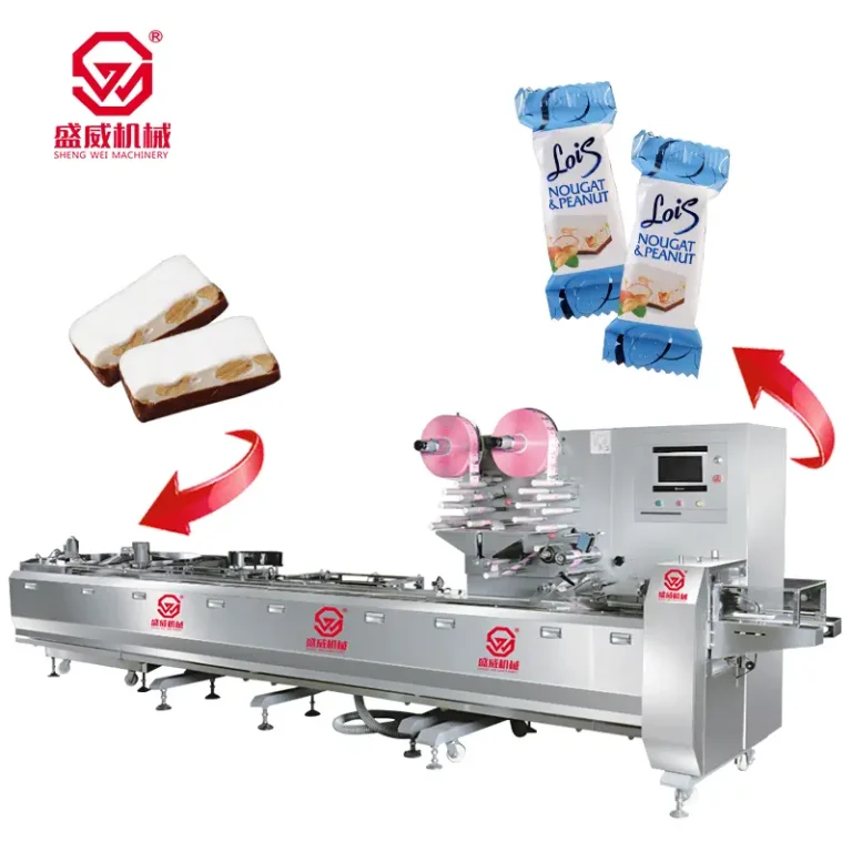SW-300A automatic turntable feeding packaging line