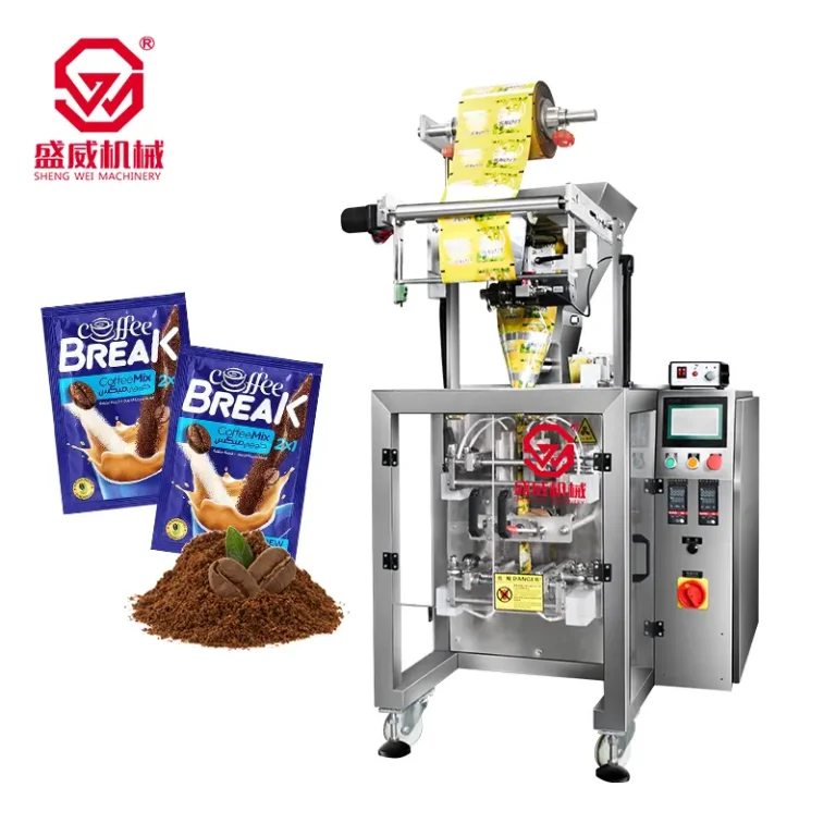 ShengWei SW-1528 four-side-sealing vertical packing machine