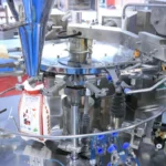Rotary carousel bag filling