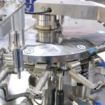 Rotary carousel top view