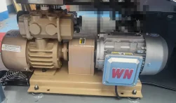 WN brand industrial vacuum pump for air extraction before sealing on SW-ZK vacuum packing machine