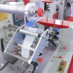 SW-1000A film feed and forming area