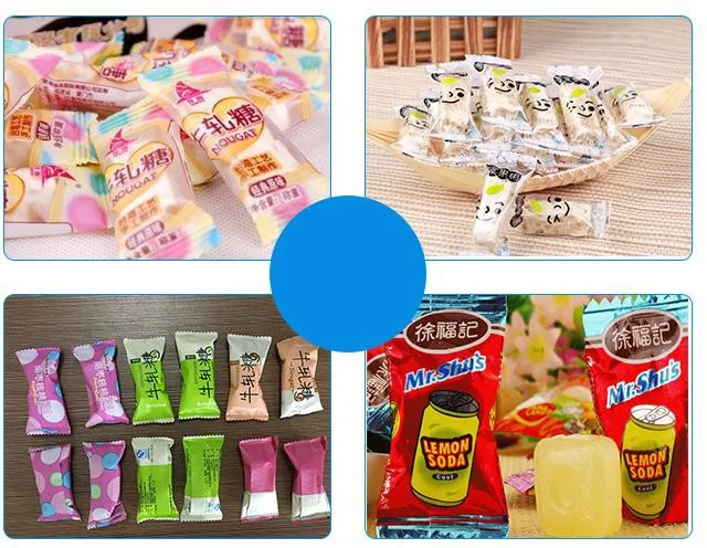 Individually wrapped candy and snack samples — chocolate, marshmallow, wafer in pillow pouch by SW-1200