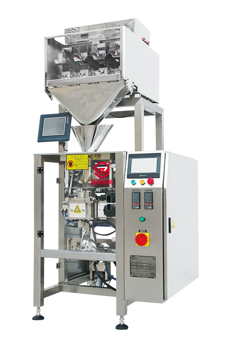 SW-320C collar type 4-head linear weigher packing machine for precise granule dosing