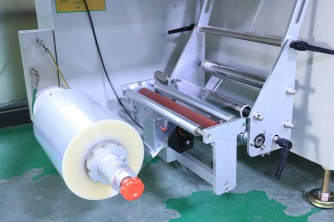 SW-350B bottom film roll holder and feeding mechanism