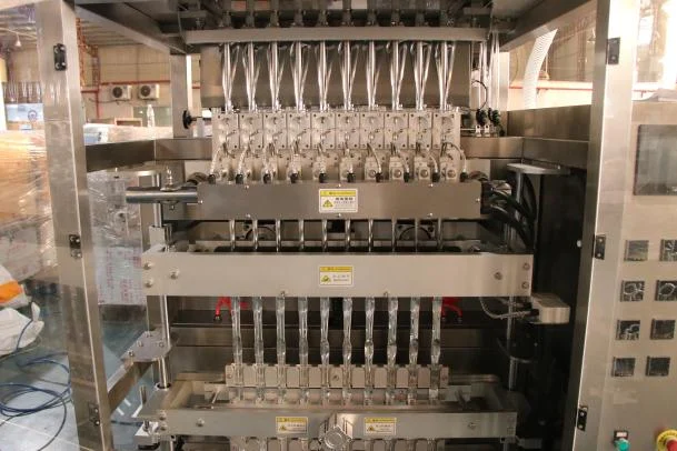 Ten column forming tube assembly on SW-B10
