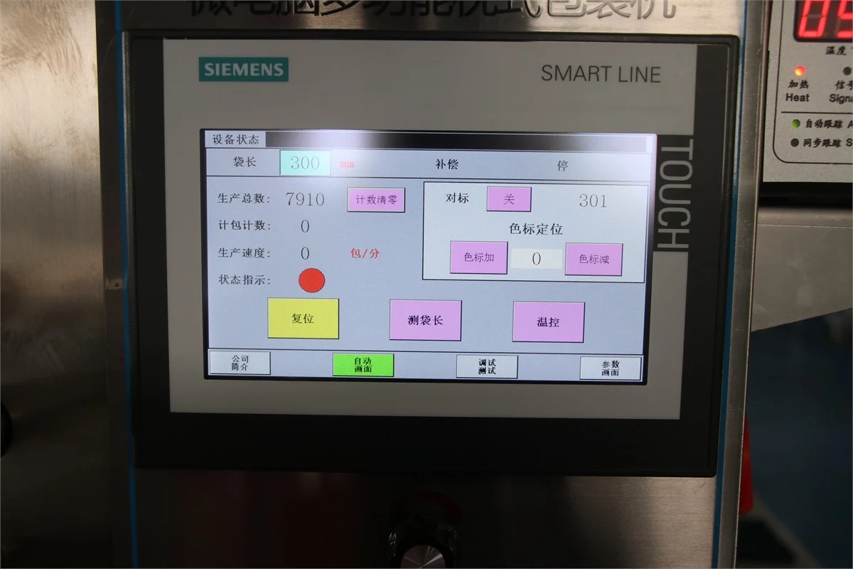 Volumetric dosing pump on SW-100 ice pop packing machine — precision liquid filling system